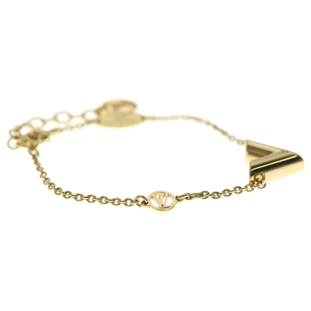 LOUIS VUITTON(ルイヴィトン) ブレスレット・エセンシャルV ゴールド チェーン GP M00858 レディース