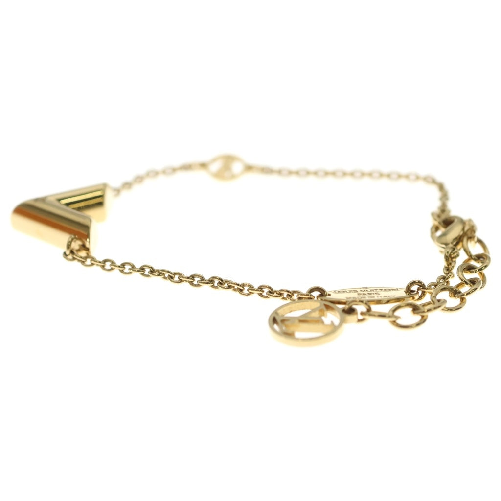 LOUIS VUITTON(ルイヴィトン) ブレスレット・エセンシャルV ゴールド チェーン GP M00858 レディース