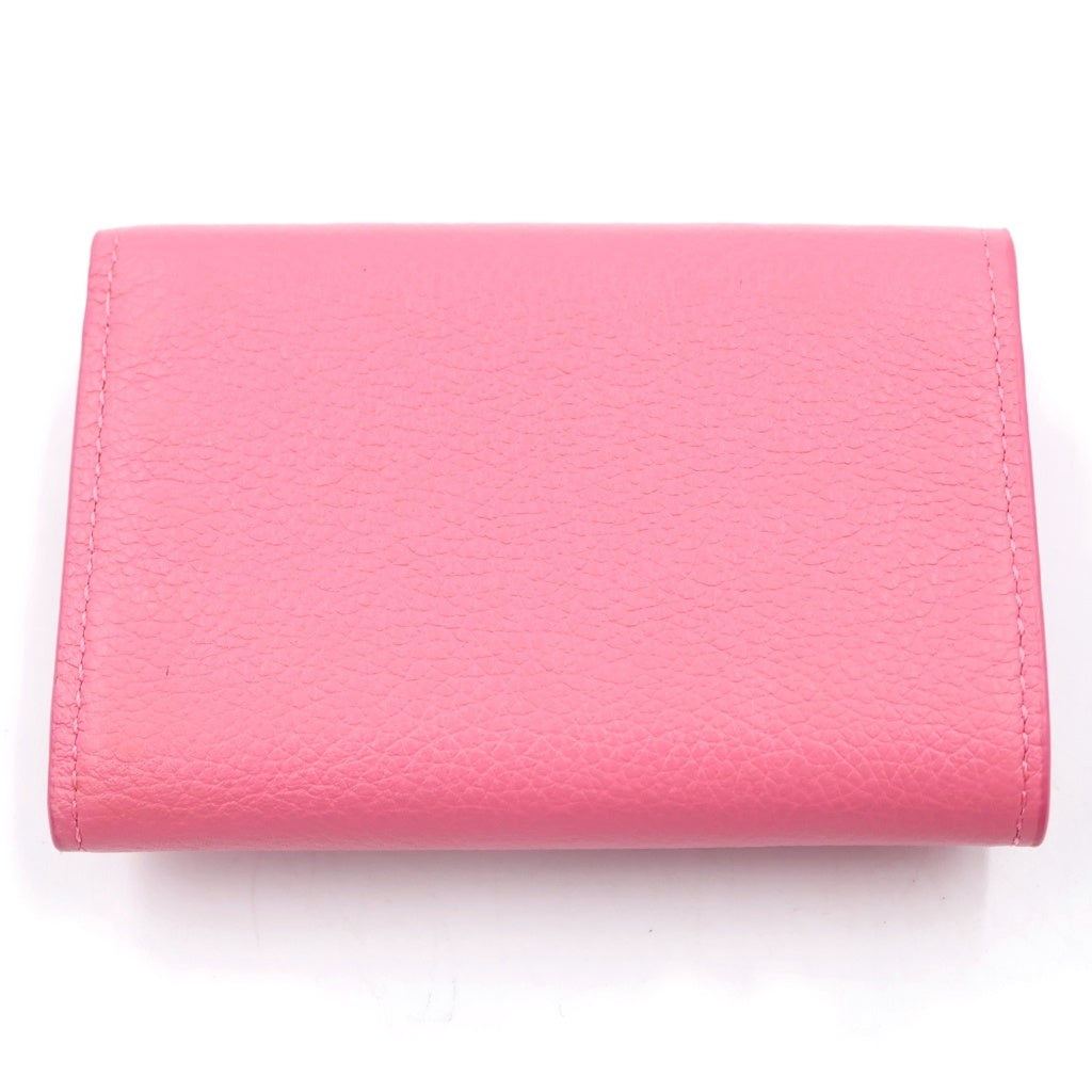 LOUIS VUITTON(ルイヴィトン) ポルトフォイユ ロック ミニ 三つ折り財布 コンパクトウォレット パンチピンク M81147 レディース