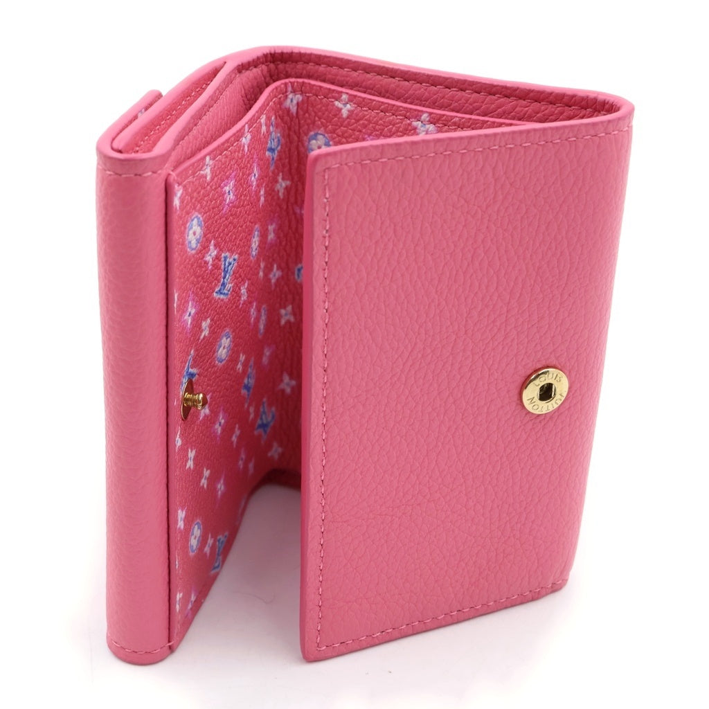 LOUIS VUITTON(ルイヴィトン) ポルトフォイユ ロック ミニ 三つ折り財布 コンパクトウォレット パンチピンク M81147 レディース