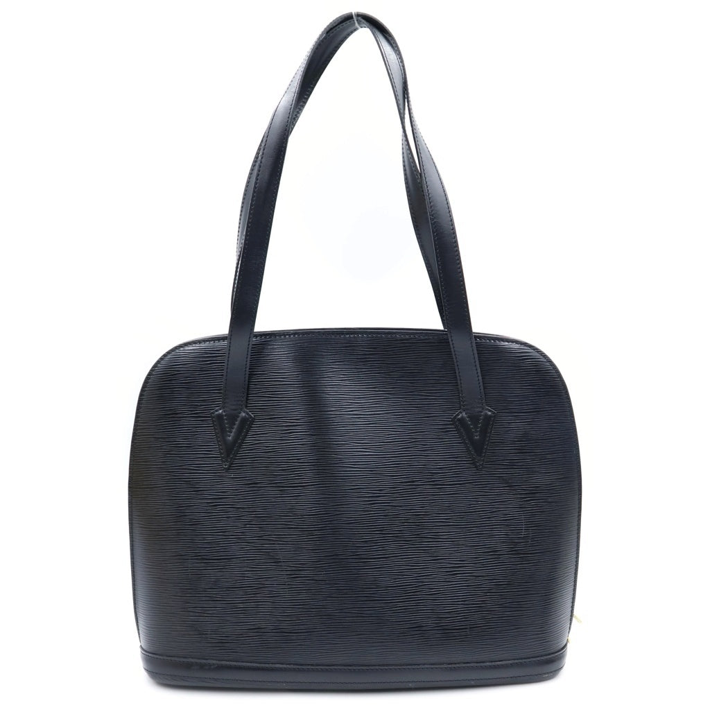 LOUIS VUITTON(ルイヴィトン) エピ リュサック PVC レザー ショルダーバッグ トートバッグ ノワール ブラック M52282 レディース