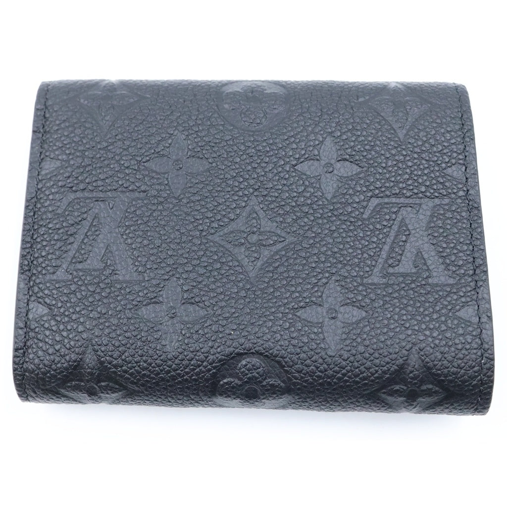 LOUIS VUITTON(ルイヴィトン) モノグラム アンプラント ポルトフォイユヴィクトリーヌ コンパクトウォレット レザー ブラック M64060