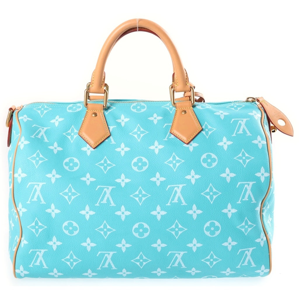 LOUIS VUITTON(ルイヴィトン) モノグラム スピーディ P9 バンドリエール40 ボストンバッグ ハンドバッグ ショルダーバッグ 2WAY ターコイズ PVC×レザー M11564 レディース