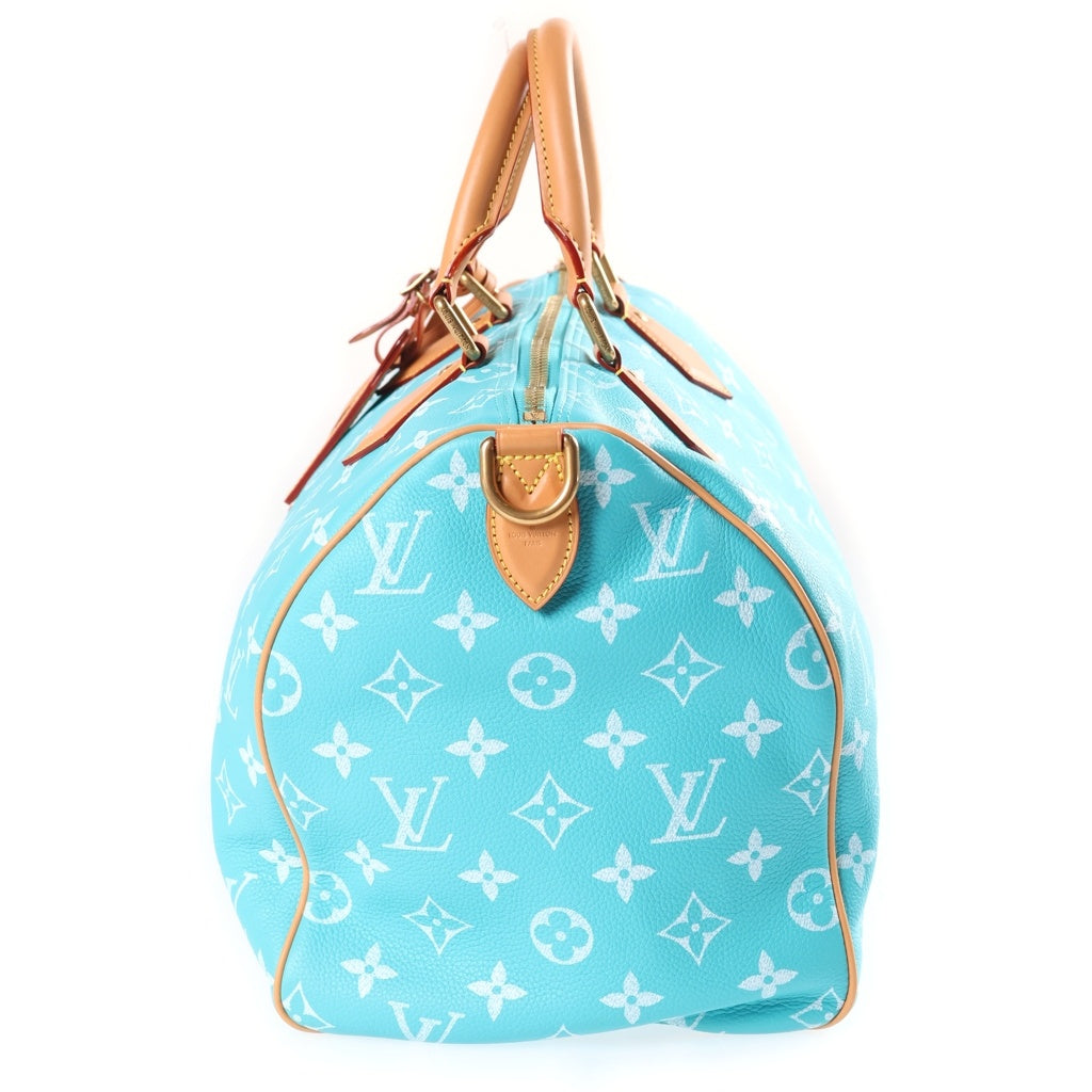 LOUIS VUITTON(ルイヴィトン) モノグラム スピーディ P9 バンドリエール40 ボストンバッグ ハンドバッグ ショルダーバッグ 2WAY ターコイズ PVC×レザー M11564 レディース