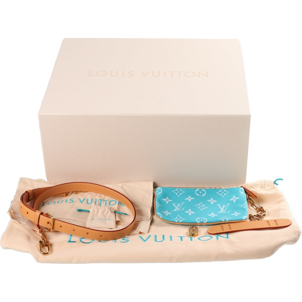 LOUIS VUITTON(ルイヴィトン) モノグラム スピーディ P9 バンドリエール40 ボストンバッグ ハンドバッグ ショルダーバッグ 2WAY ターコイズ PVC×レザー M11564 レディース