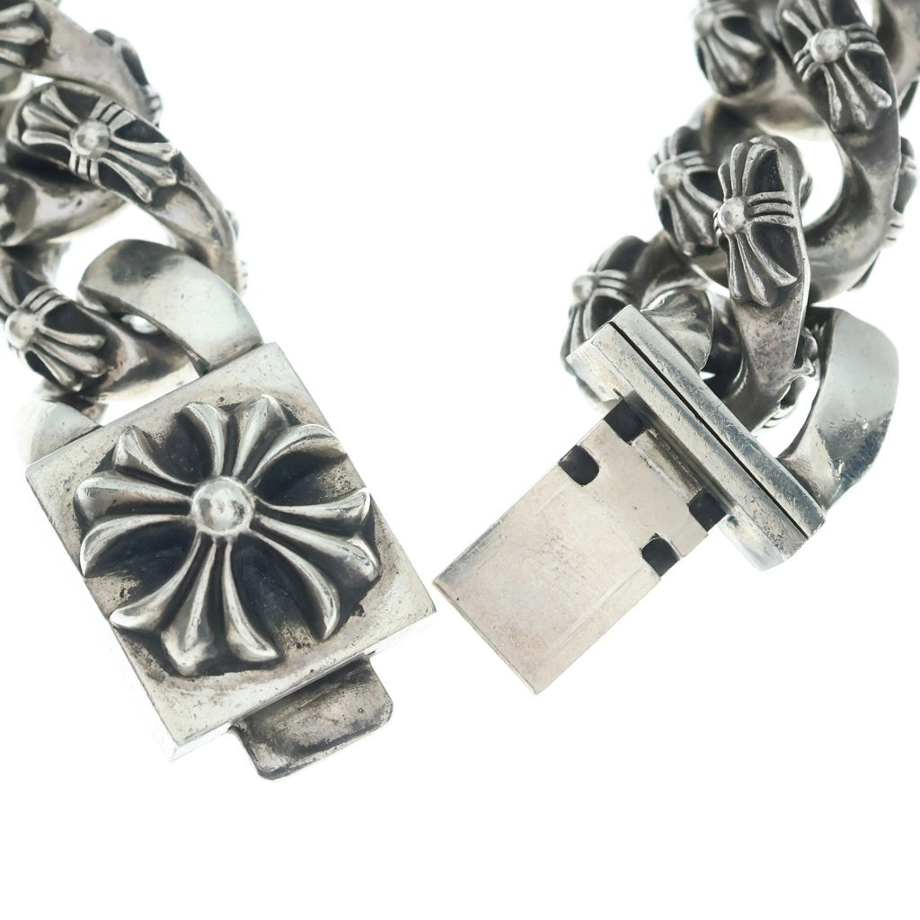 CHROME HEARTS(クロムハーツ) エクストラファンシーリンク ラージ CHX ボックスID ブレスレット シルバー SV925