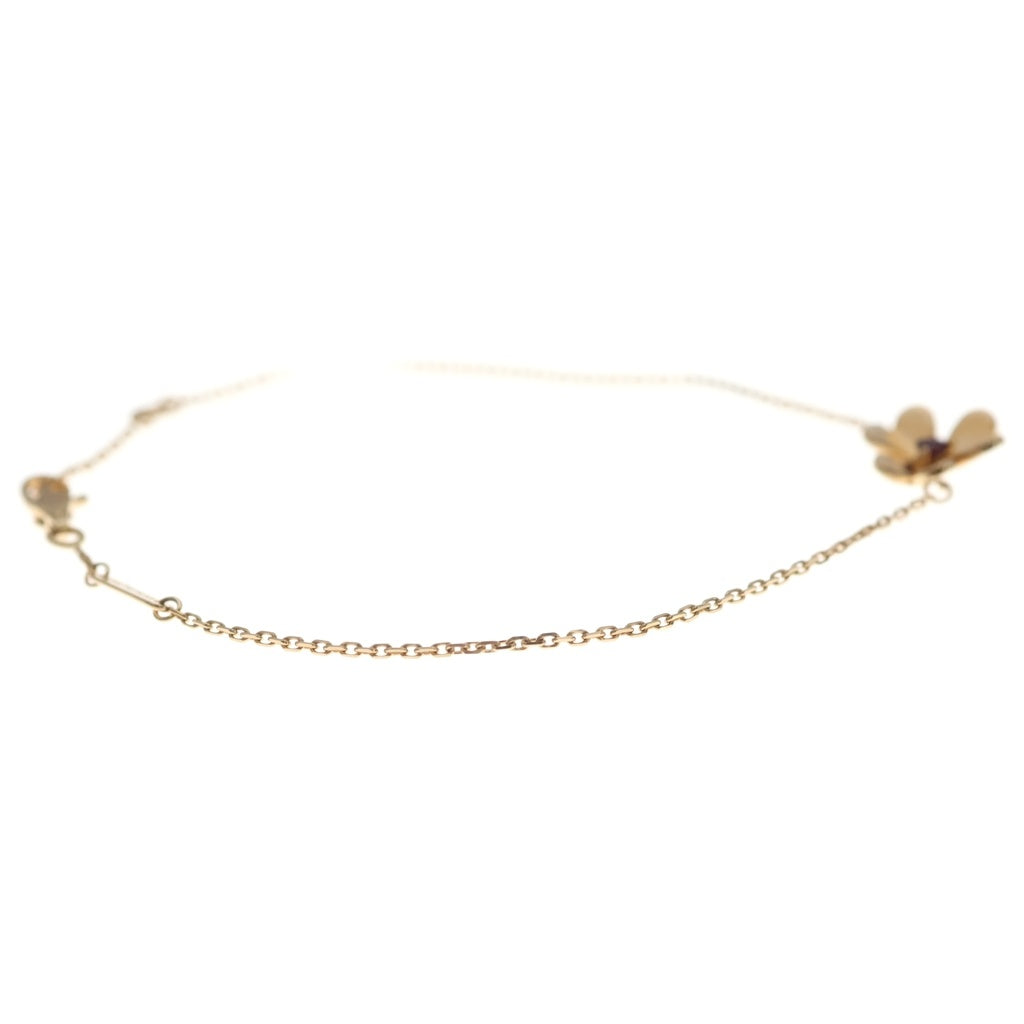 Van Cleef & Arpels(ヴァンクリーフアンドアーペル) フリヴォル ミニ 1Pルビー チェーンブレスレット ピンクゴールド Au750PG VCARP7S900 レディース