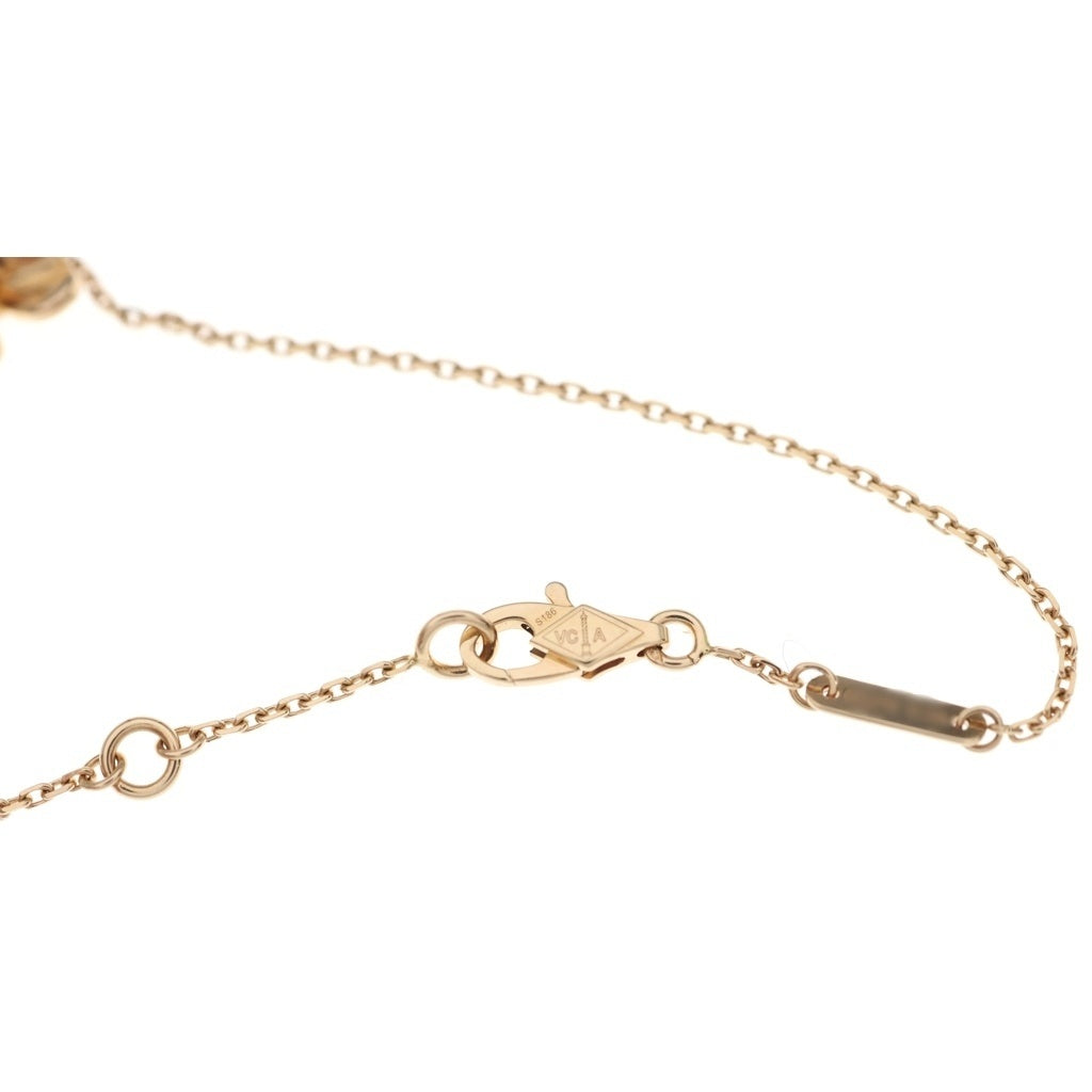 Van Cleef & Arpels(ヴァンクリーフアンドアーペル) フリヴォル ミニ 1Pルビー チェーンブレスレット ピンクゴールド Au750PG VCARP7S900 レディース