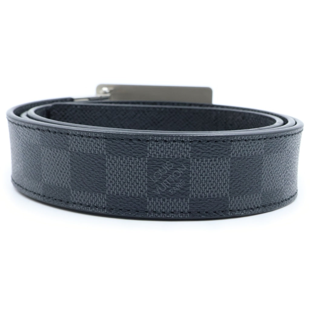 LOUIS VUITTON(ルイヴィトン) サンチュール アンヴァントゥール ベルト ダミエグラフィット PVC レザー ブラック 44/410 M9632
