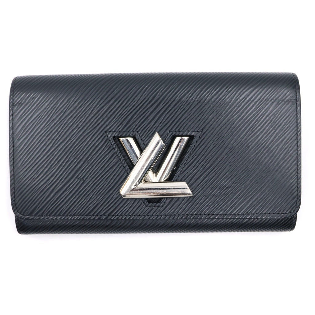 LOUIS VUITTON(ルイヴィトン) ポルトフォイユ ツイスト 長財布 二つ折り エピ レザー ブラック M68309