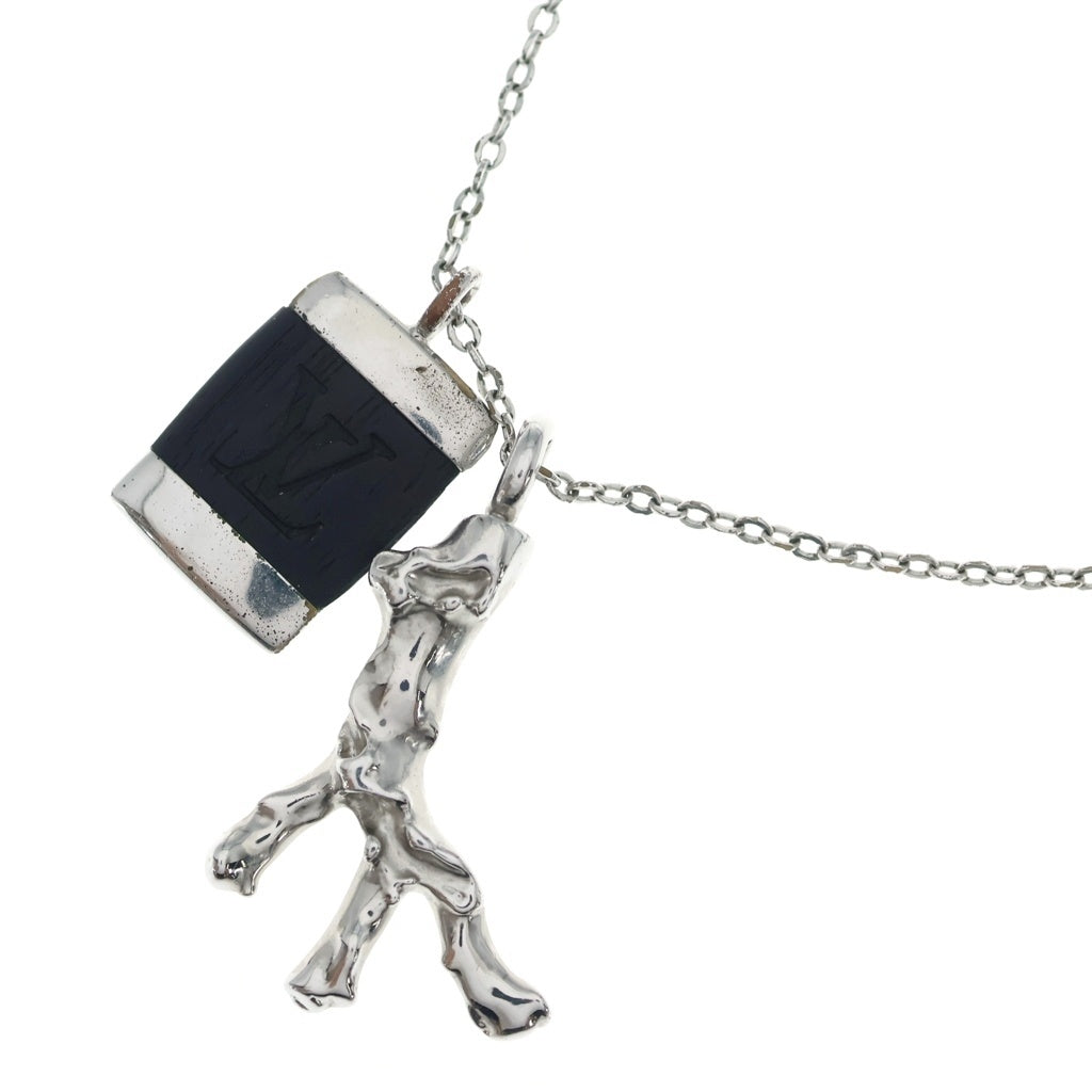 LOUIS VUITTON(ルイヴィトン) パンダンティフ ボワ ネックレス シルバー メタル M65372 レディース