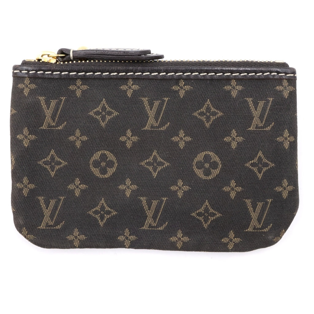 LOUIS VUITTON(ルイヴィトン) モノグラムミニラン ポシェットクレ バッグチャーム 小物入れ ポーチ ブラウン キャンバス M62994 ゴールド金具