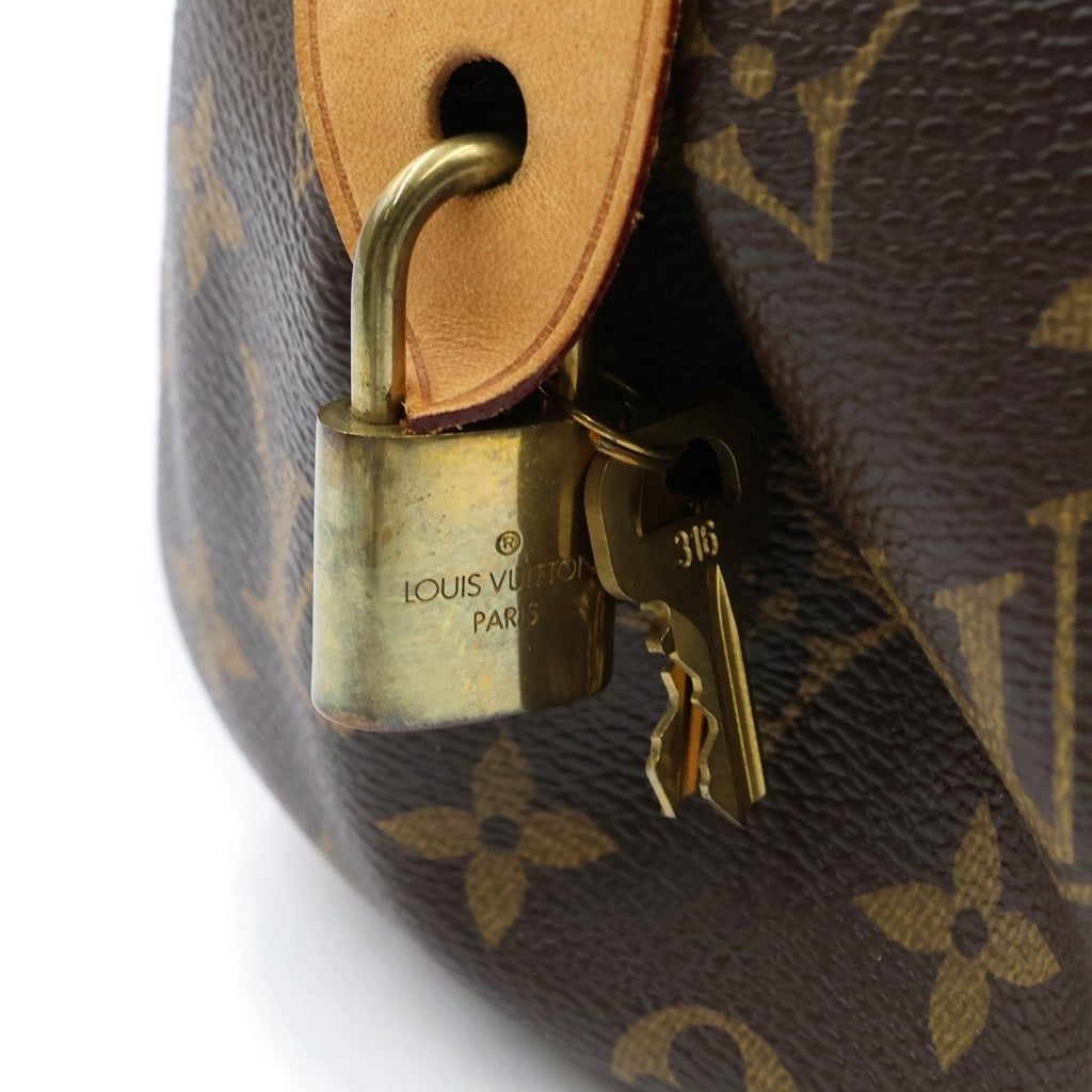 LOUIS VUITTON(ルイヴィトン) モノグラム モントルグイユPM PVC レザー ショルダーバッグ ハンドバッグ ブラウン M95565 レディース
