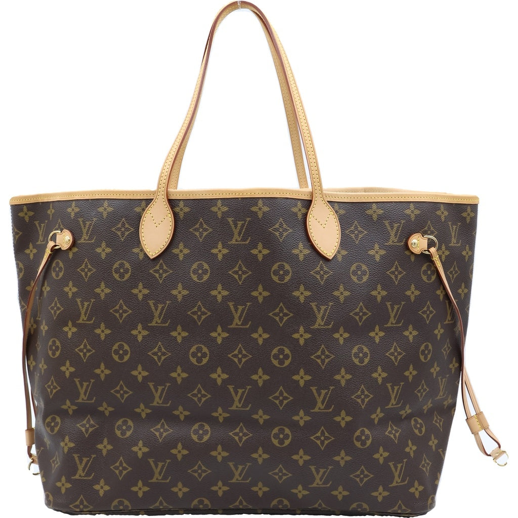 LOUIS VUITTON(ルイヴィトン) モノグラム ネヴァーフルGM PVC レザー トートバッグ ハンドバッグ ブラウン M40157 レディース