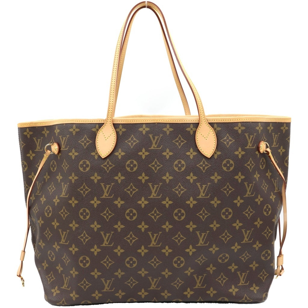LOUIS VUITTON(ルイヴィトン) モノグラム ネヴァーフルGM PVC レザー トートバッグ ハンドバッグ ブラウン M40157 レディース