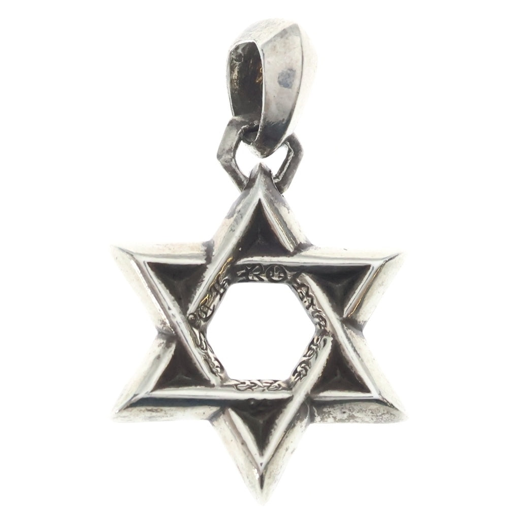 CHROME HEARTS(クロムハーツ) STAR OF DAVID PENDANT スターオブダビデ ペンダントトップ シルバー BCA318