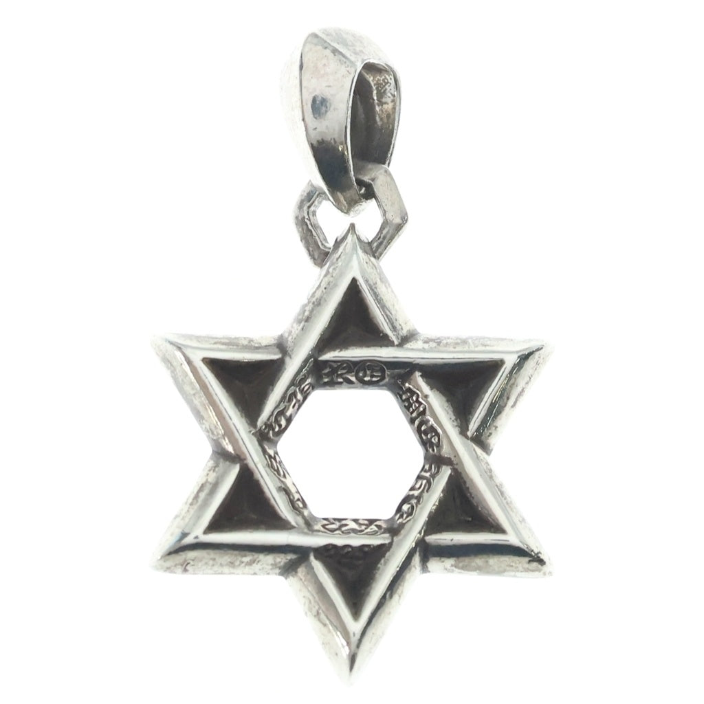 CHROME HEARTS(クロムハーツ) STAR OF DAVID PENDANT スターオブダビデ ペンダントトップ シルバー BCA318