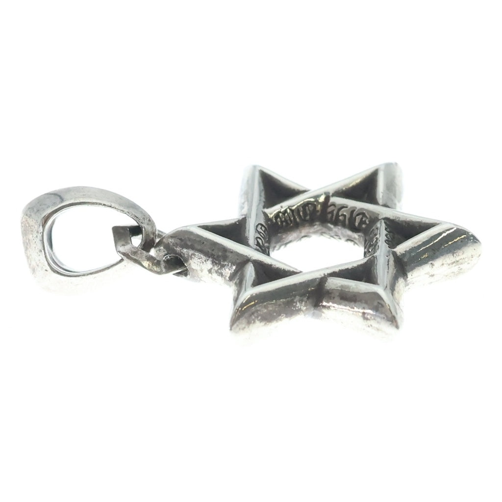 CHROME HEARTS(クロムハーツ) STAR OF DAVID PENDANT スターオブダビデ ペンダントトップ シルバー BCA318