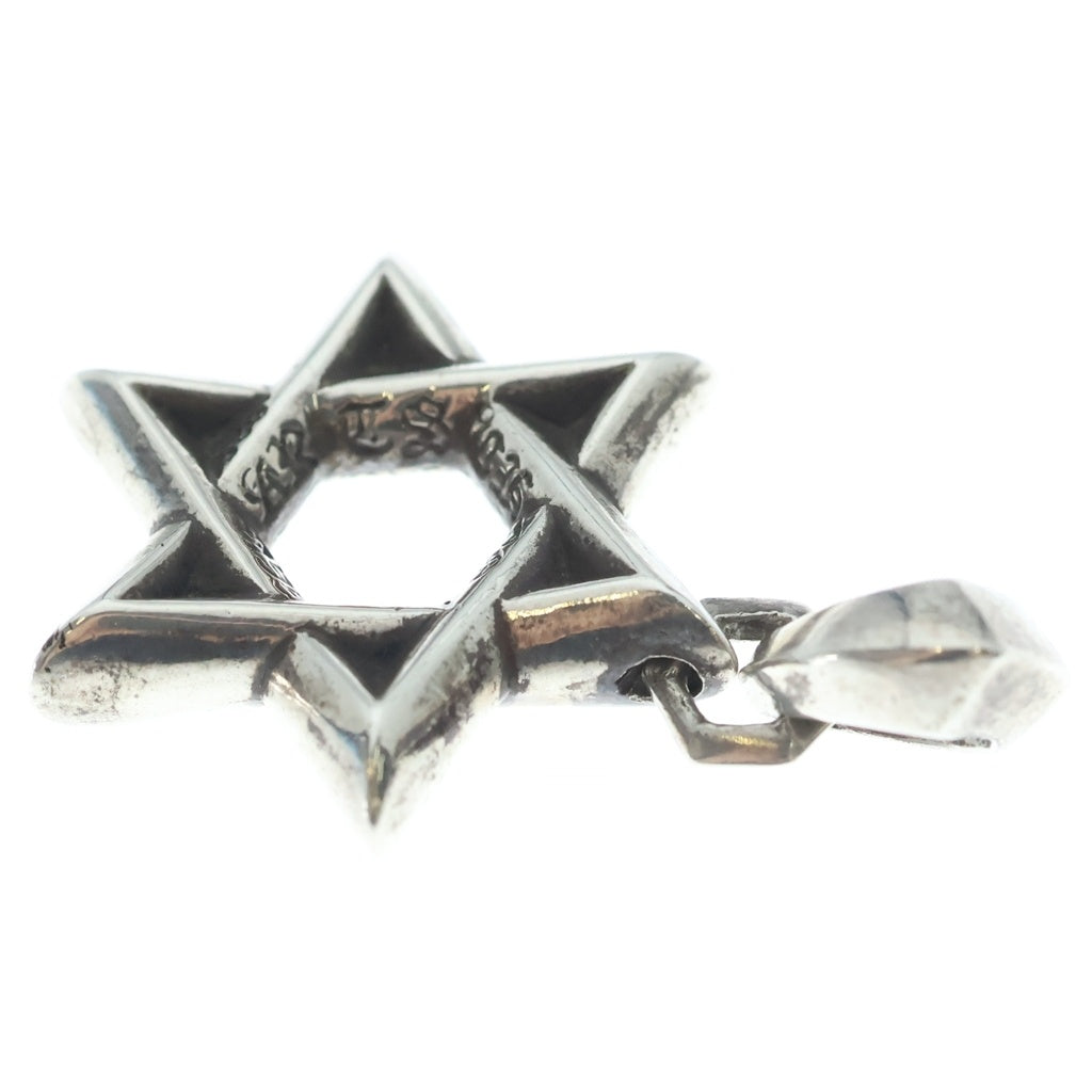 CHROME HEARTS(クロムハーツ) STAR OF DAVID PENDANT スターオブダビデ ペンダントトップ シルバー BCA318