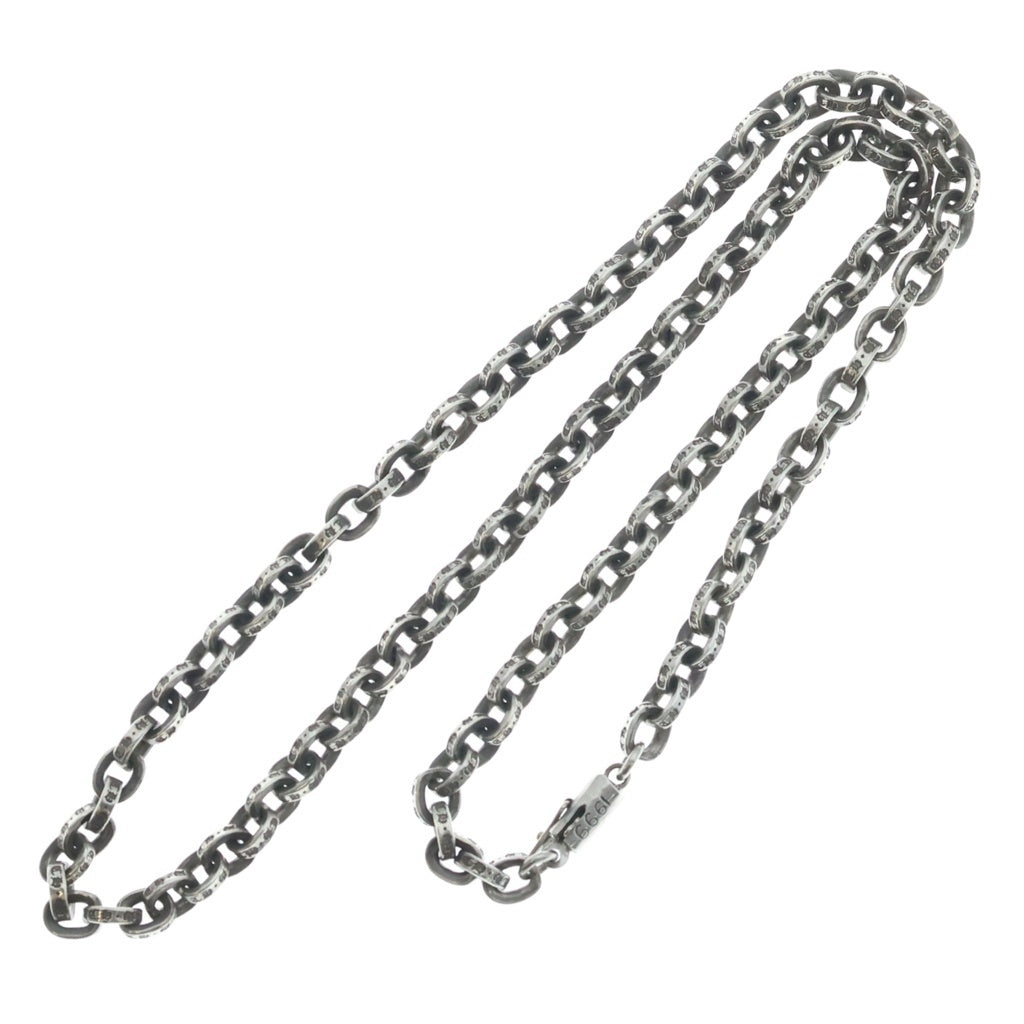CHROME HEARTS(クロムハーツ) OLD PAPER CHAIN 18 ペーパーチェーンネックレス 18inch シルバー BCA086