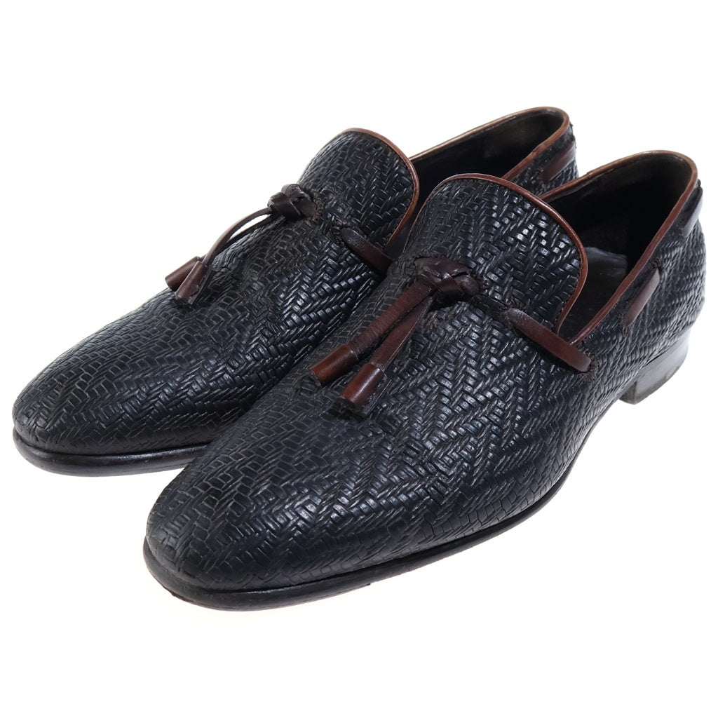 Berluti(ベルルッティ) マティス タッセルレザーローファー ビジネスシューズ ブラウン #6 1/2