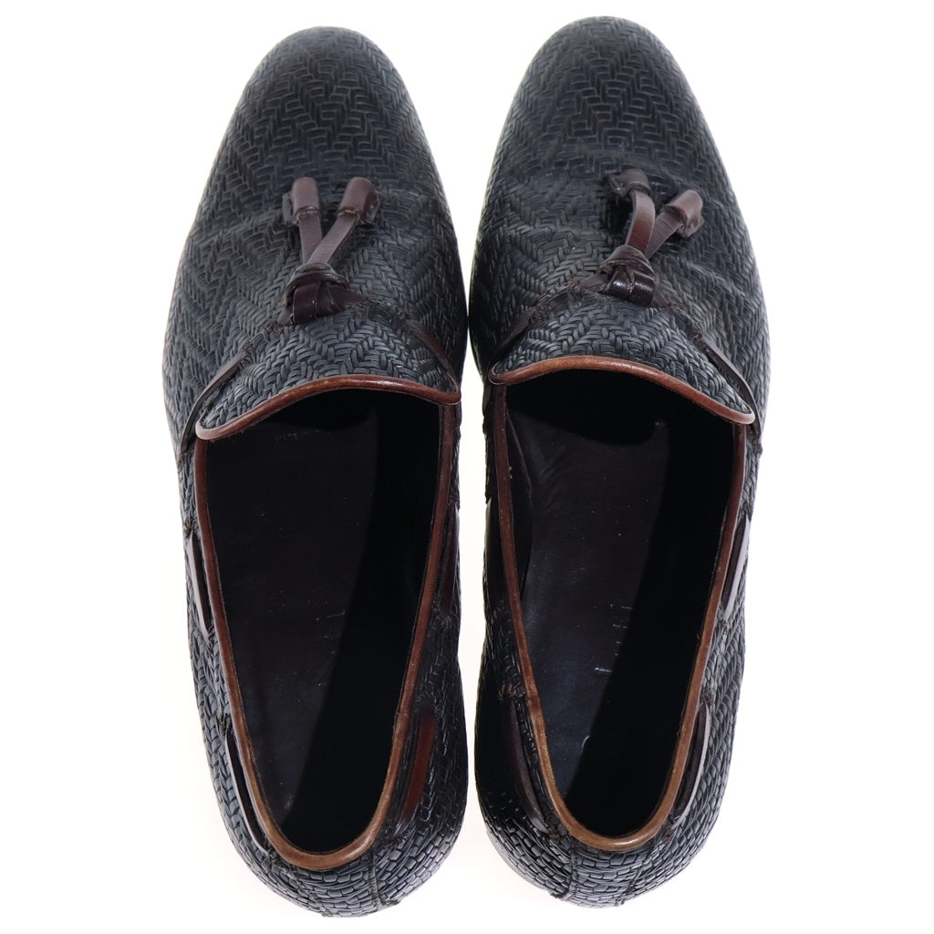 Berluti(ベルルッティ) マティス タッセルレザーローファー ビジネスシューズ ブラウン #6 1/2