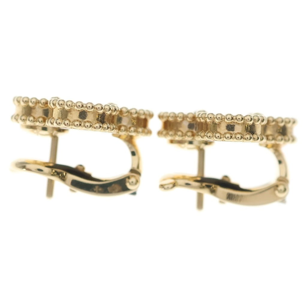 Van Cleef & Arpels(ヴァンクリーフアンドアーペル) ヴィンテージアルハンブラ オニキス ピアス ゴールド×ブラック Au750YG VCARA44200 レディース
