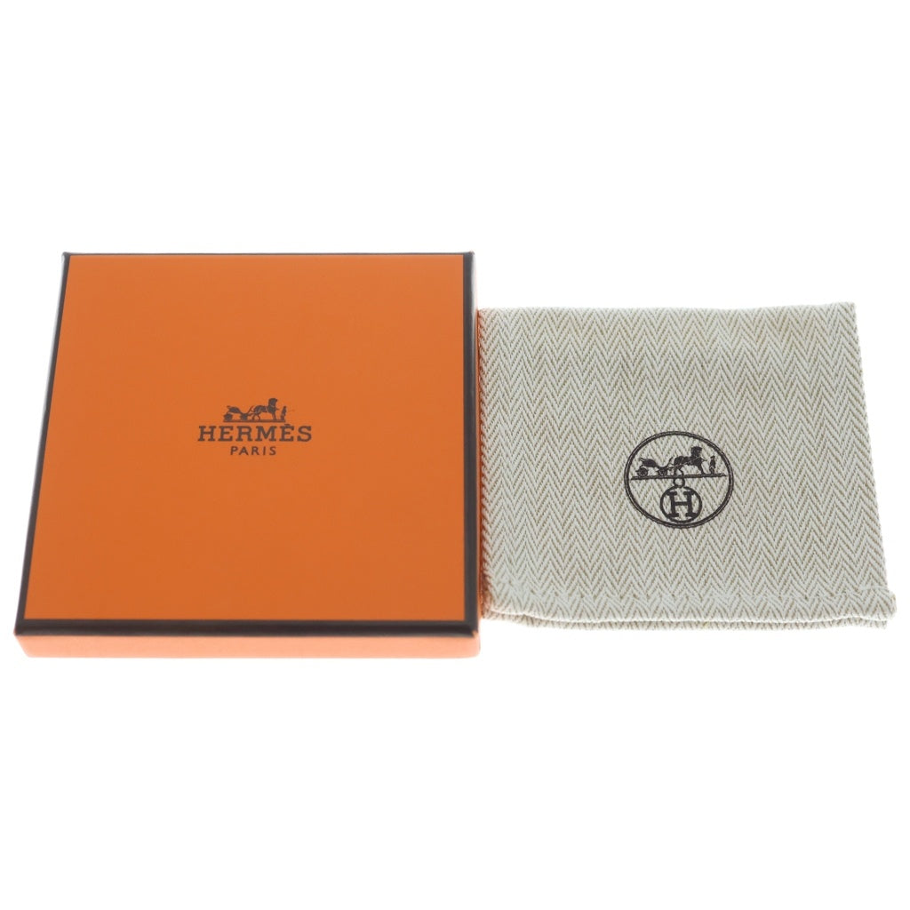 HERMES(エルメス) ブレスレット アピ3 レザー ホワイト×ピンクゴールド レディース