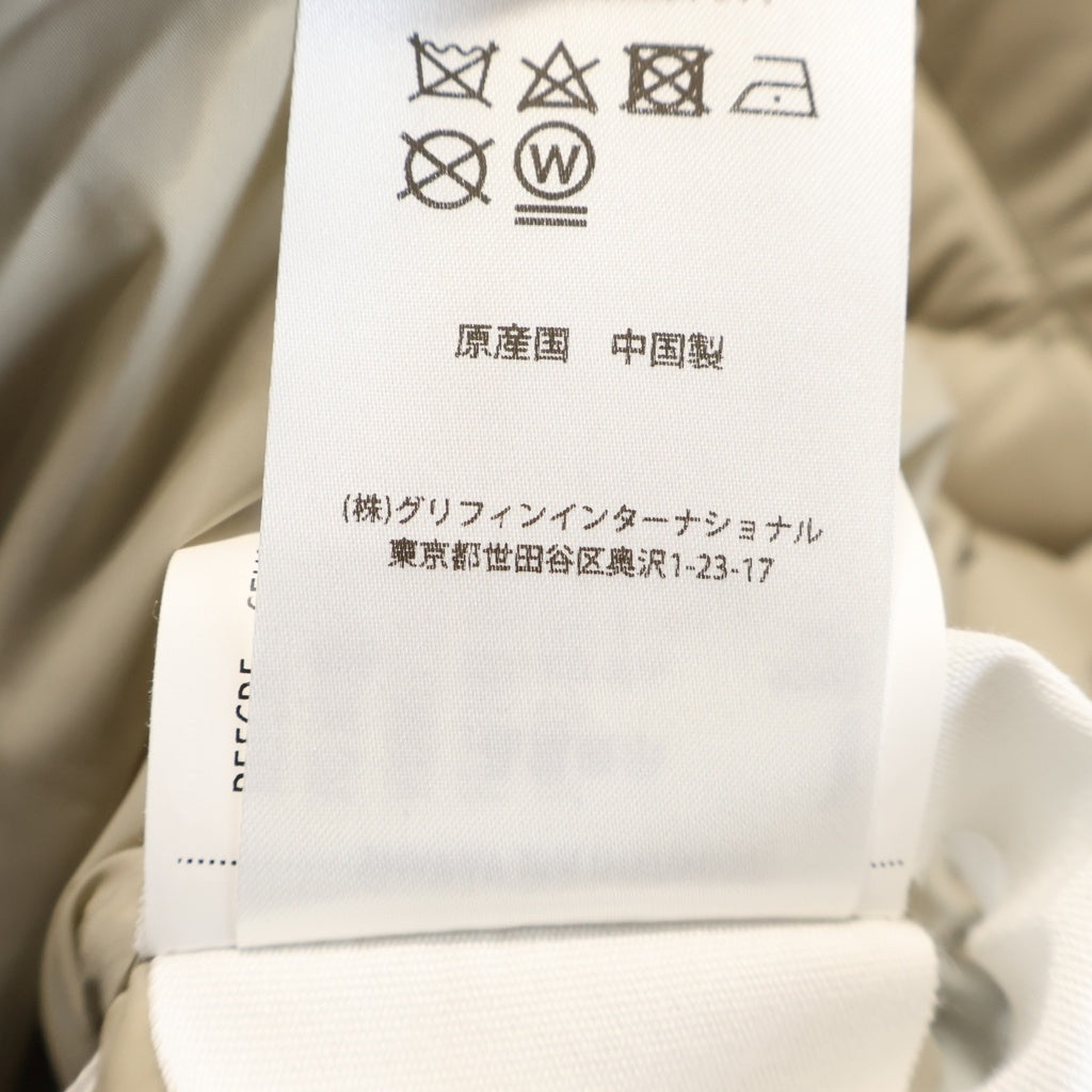 PYRENEX(ピレネックス) SHARAY シャレイ ダウンジャケット ジップアップ ダウンブルゾン グレージュ HWW002 レディース