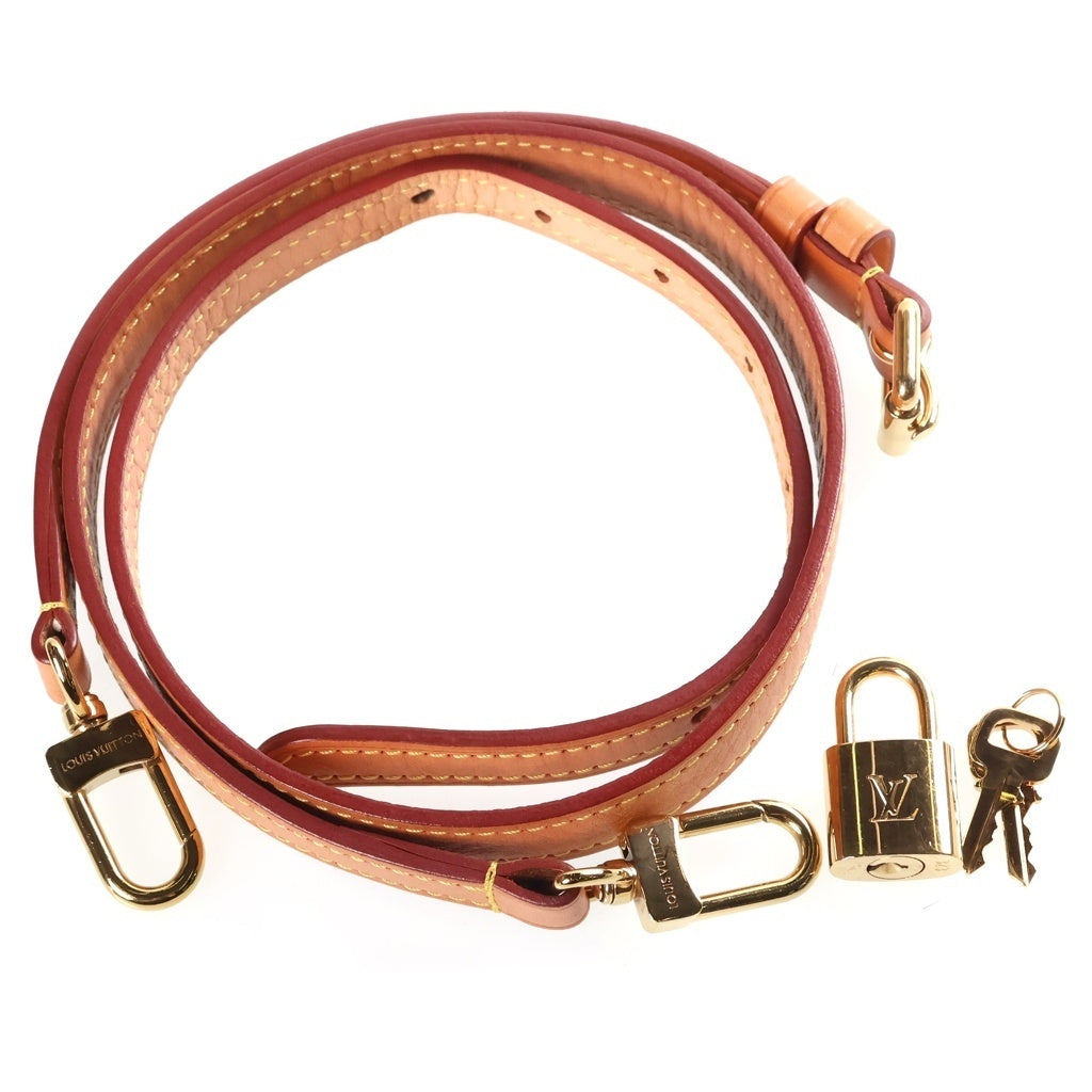 LOUIS VUITTON(ルイヴィトン) モノグラム ボエシ NM PM 2WAYハンドバッグ ショルダーバッグ ブラウン レザー×PVC M45986 ゴールド金具 レディース
