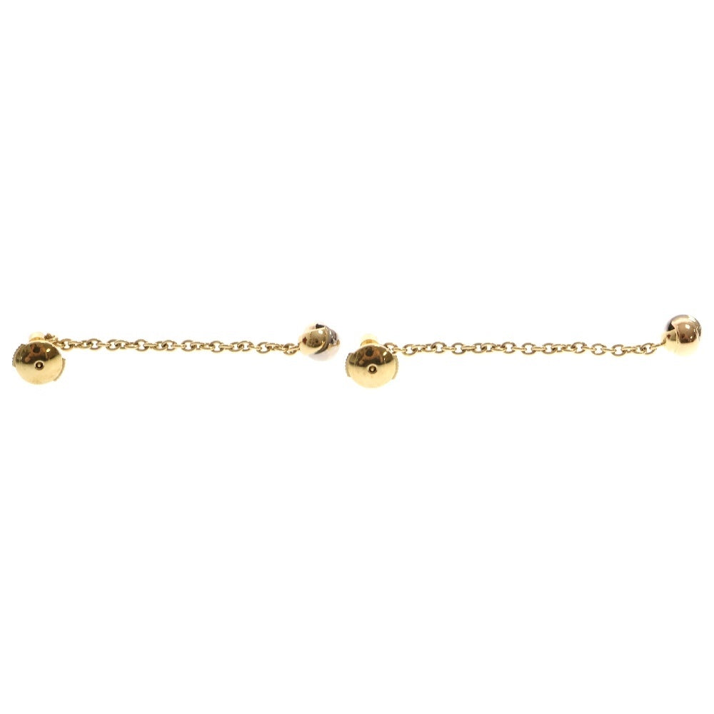 Cartier(カルティエ) ベビートリニティ パンピーユ ピアス ダイヤ Au750YG/PG/WG K18 ゴールド スリーカラー ボールチェーン