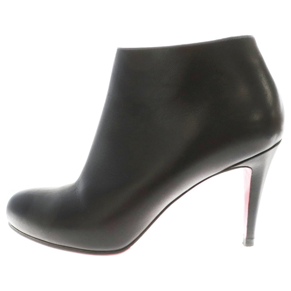 CHRISTIAN LOUBOUTIN(クリスチャンルブタン) ヒールブーツ ブラック カーフレザー 靴 レディース
