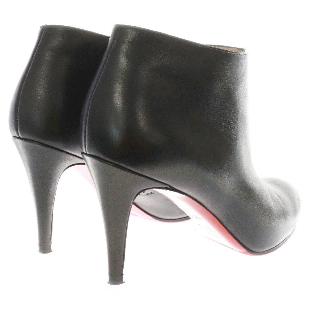 CHRISTIAN LOUBOUTIN(クリスチャンルブタン) ヒールブーツ ブラック カーフレザー 靴 レディース