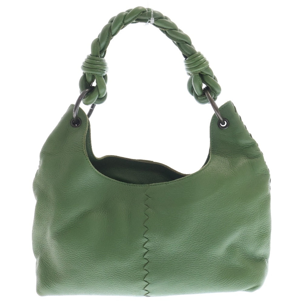 BOTTEGA VENETA(ボッテガヴェネタ) ホーボー ハンドバッグ グリーン レザー