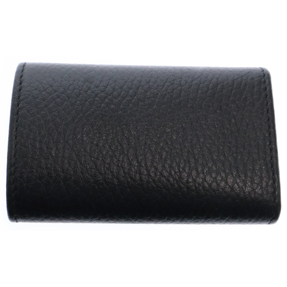 GUCCI(グッチ) GGマーモント 6連キーケース ブラック レザー 456119