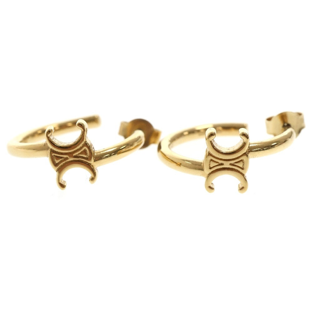 CELINE(セリーヌ) トリオンフ アシンメトリックフープ ピアス ゴールド GP アクセサリー