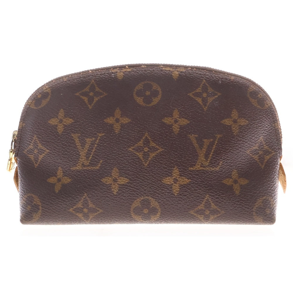 LOUIS VUITTON(ルイヴィトン) モノグラム ポシェットコスメティックポーチ ブラウン PVC M47515