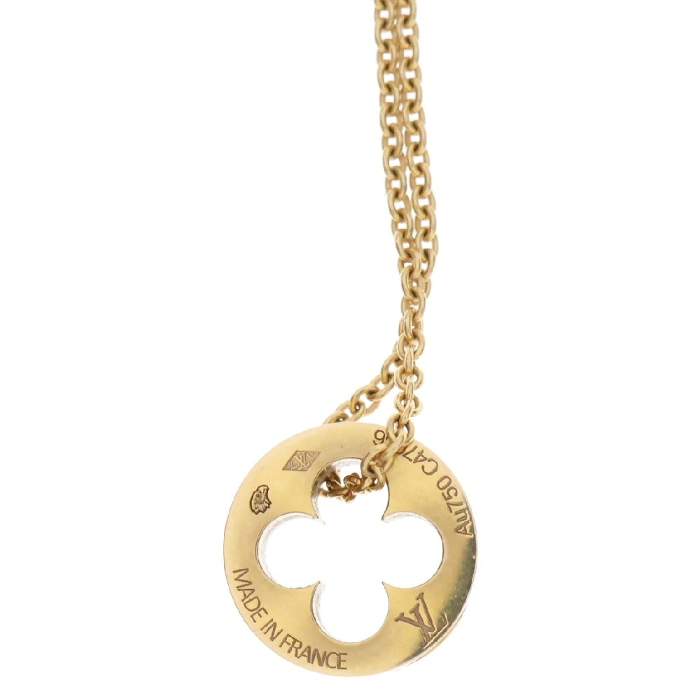 LOUIS VUITTON(ルイヴィトン) パンダンティフ アンプラント ネックレス Au750YG ゴールド ペンダント Q93969