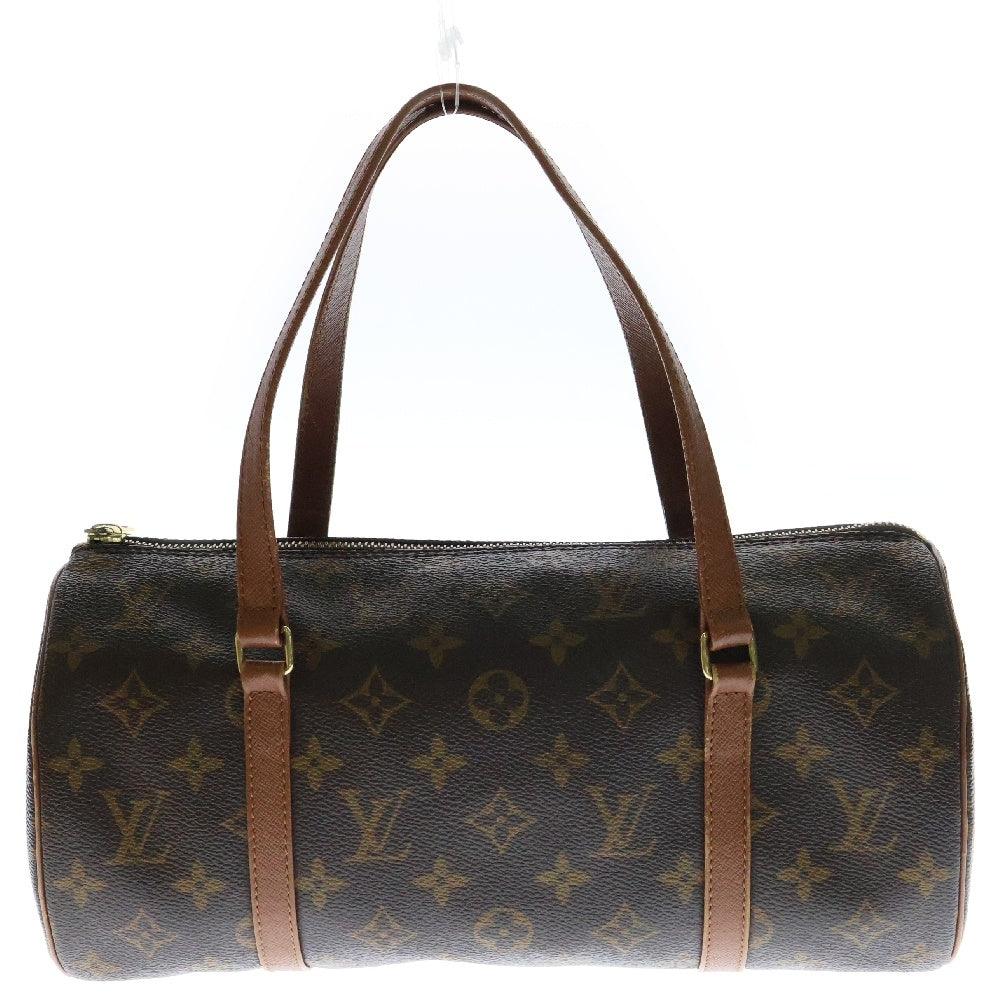 LOUIS VUITTON(ルイヴィトン) モノグラム パピヨン30 初期型 レザーハンドバッグ 子持ち ブラウン M51365