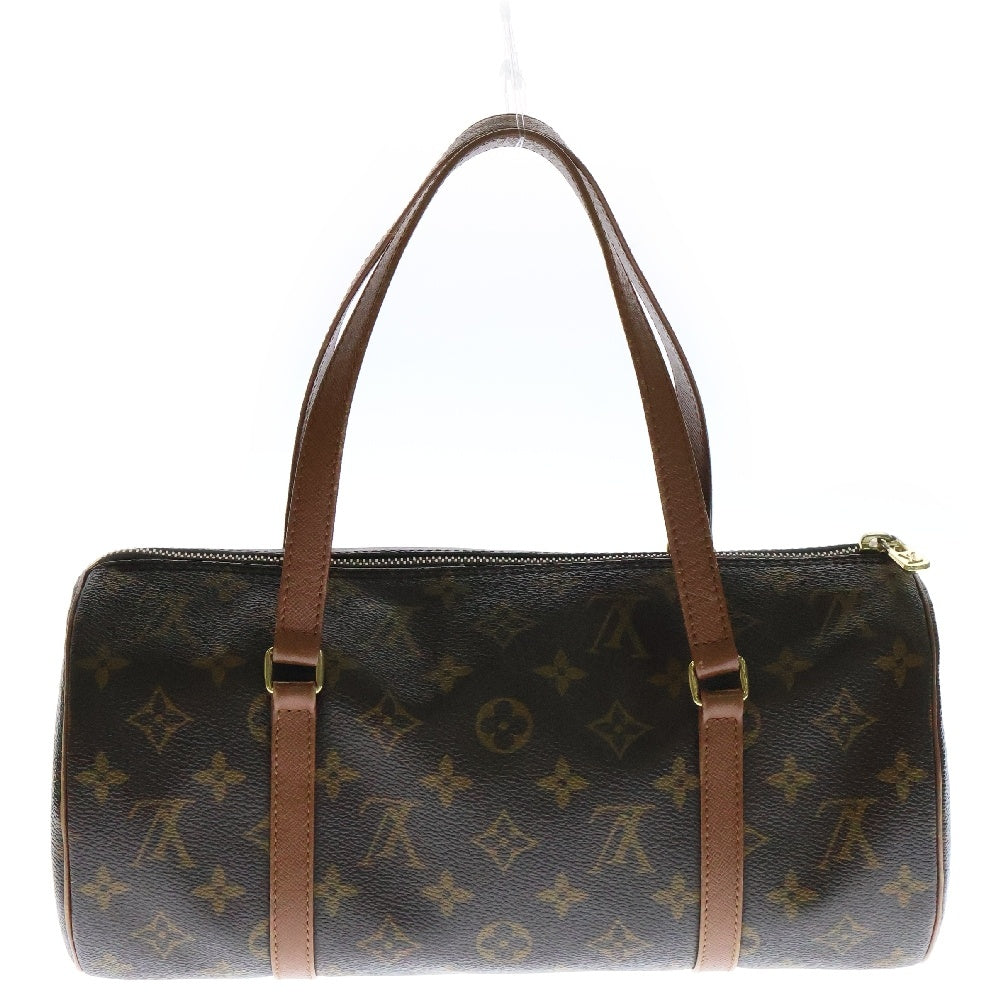 LOUIS VUITTON(ルイヴィトン) モノグラム パピヨン30 初期型 レザーハンドバッグ 子持ち ブラウン M51365