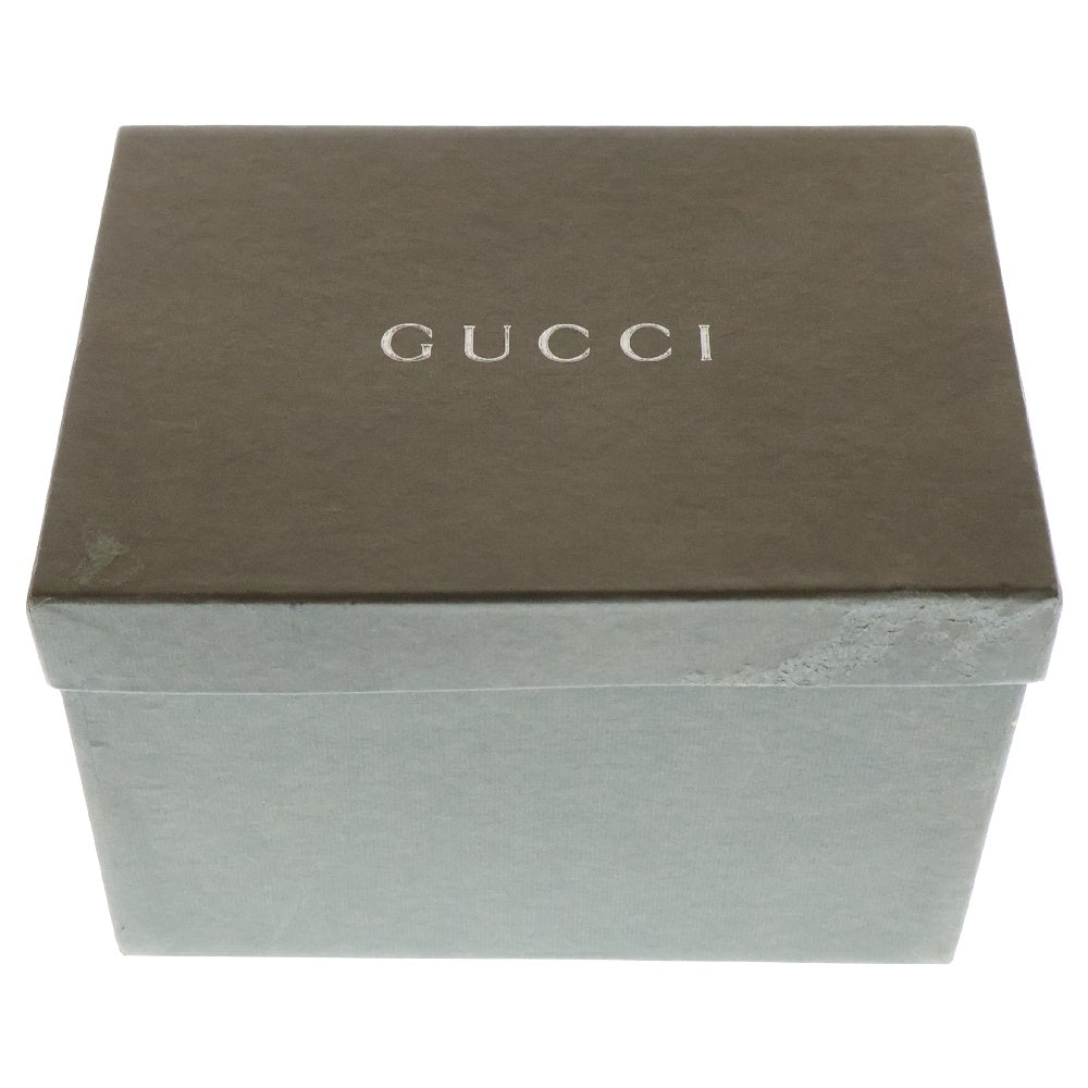 GUCCI(グッチ) 巾着バック ブラック レザー×ナイロン ポーチ 039 0973