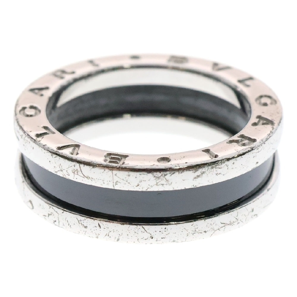 BVLGARI(ブルガリ) ビーゼロワン セーブザチルドレン リング SV925 シルバー セラミック 指輪