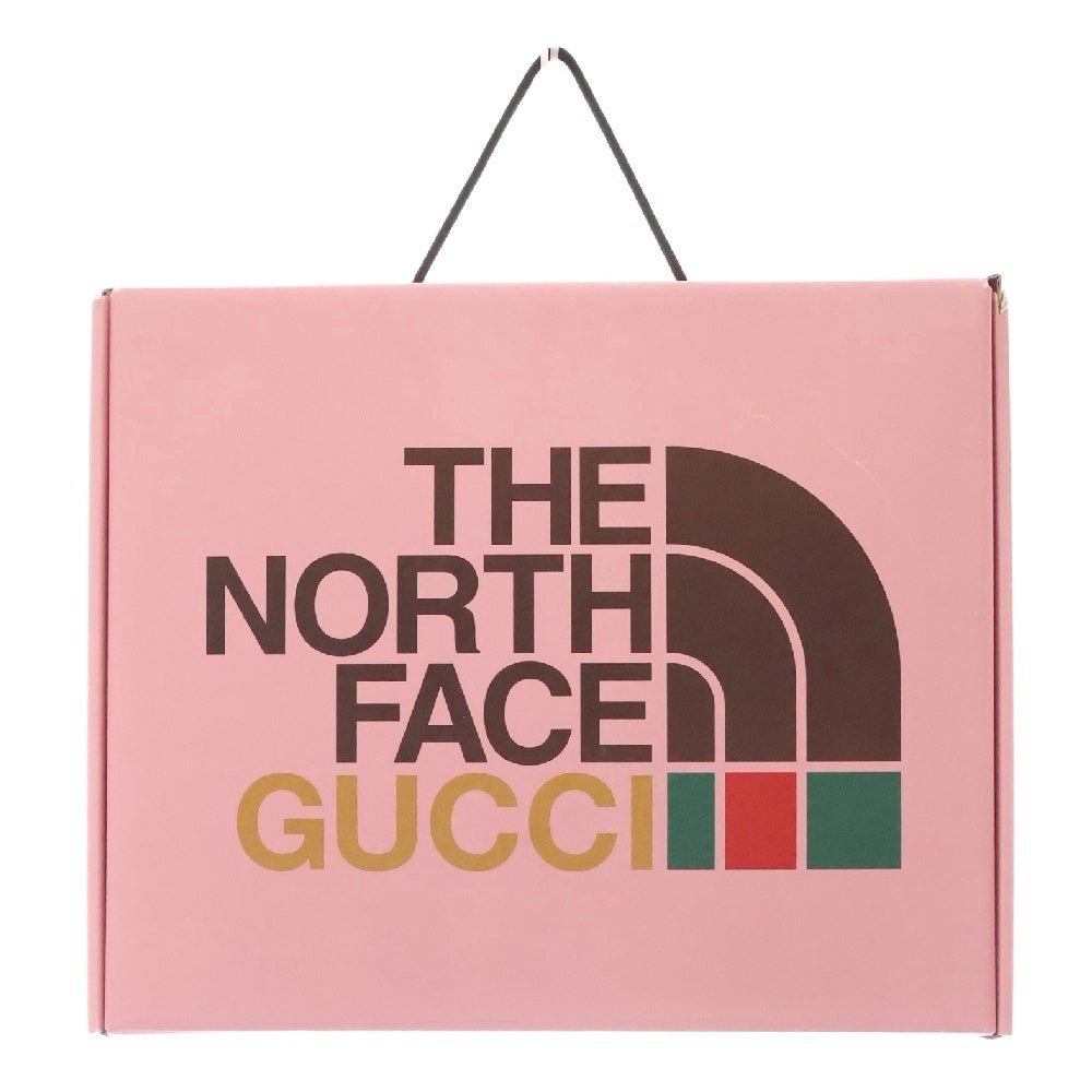 GUCCI(グッチ) 21SS ×THE NORTH FACE FAUX FUR SWEATSHIRT ノースフェイス  ロゴ クルーネックスウェットトレーナー ベージュ 644662