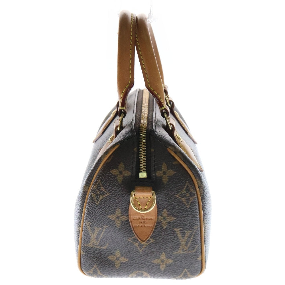 LOUIS VUITTON(ルイヴィトン) モノグラム スピーディバンドリエール20 2WAYバッグ ハンドバッグ ショルダーバッグ ブラウン ゴールド金具 レザー×PVC M46234