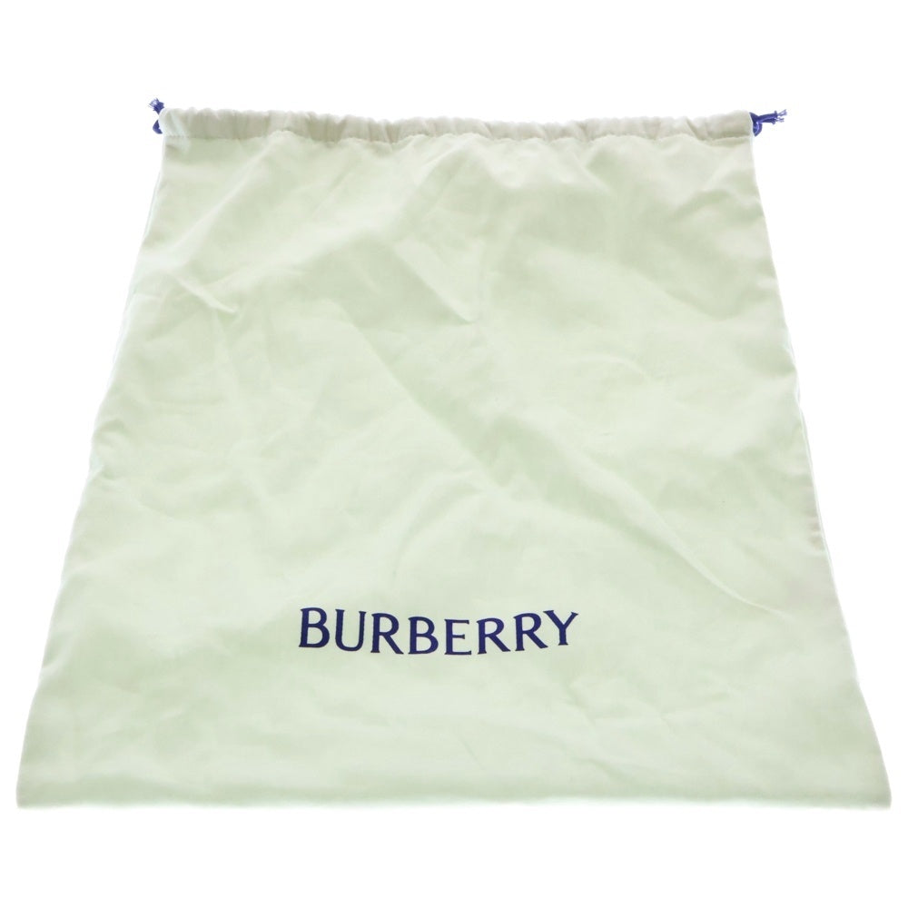 BURBERRY(バーバリー) ミ二 ロッキングホース ショルダーバッグ ブラック×ベージュ キャンバス×レザー ゴールド金具 80931061