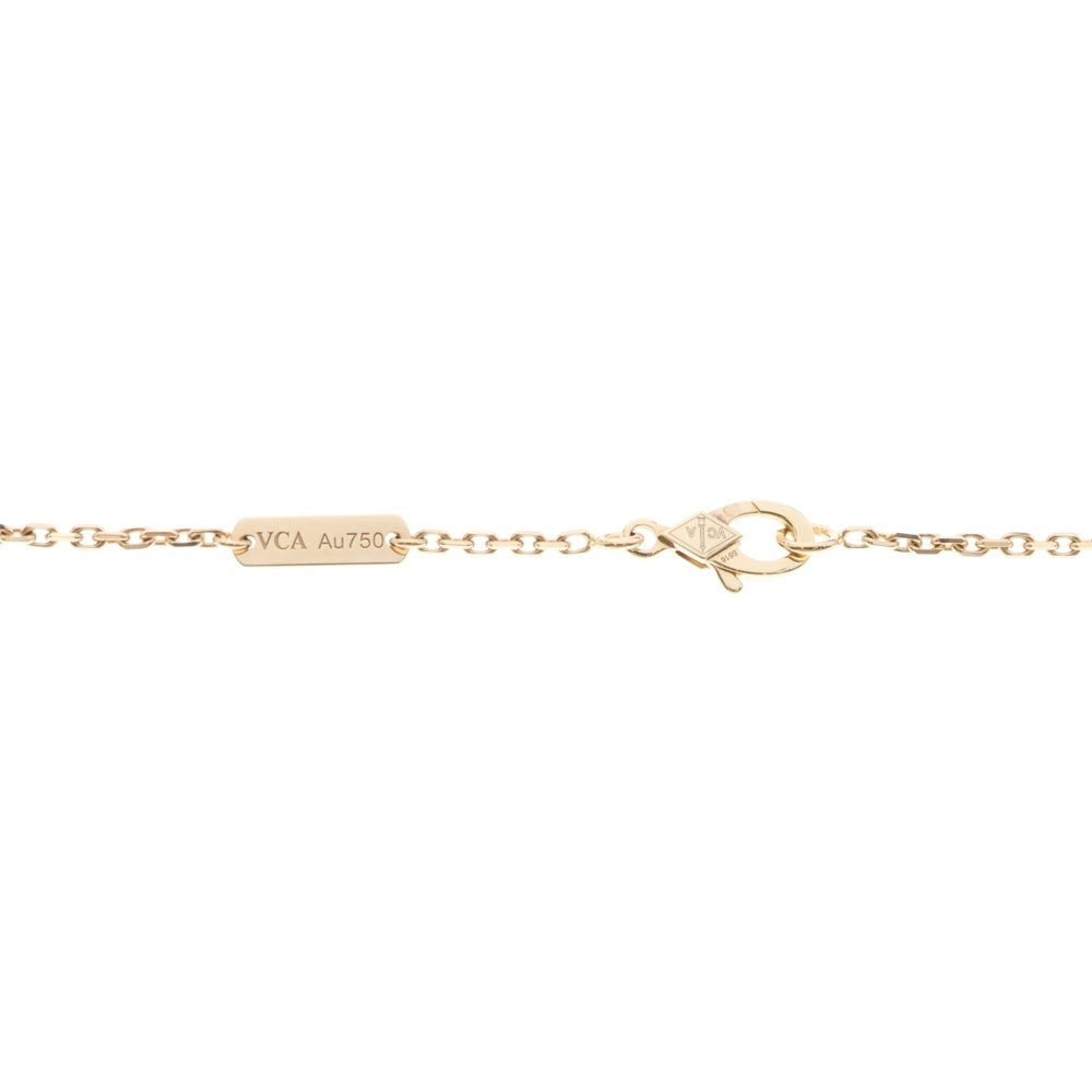 Van Cleef & Arpels(ヴァンクリーフアンドアーペル) ドゥ パピヨン ネックレス マザーオブパール ダイヤモンド Au750 K18 ジュエリー