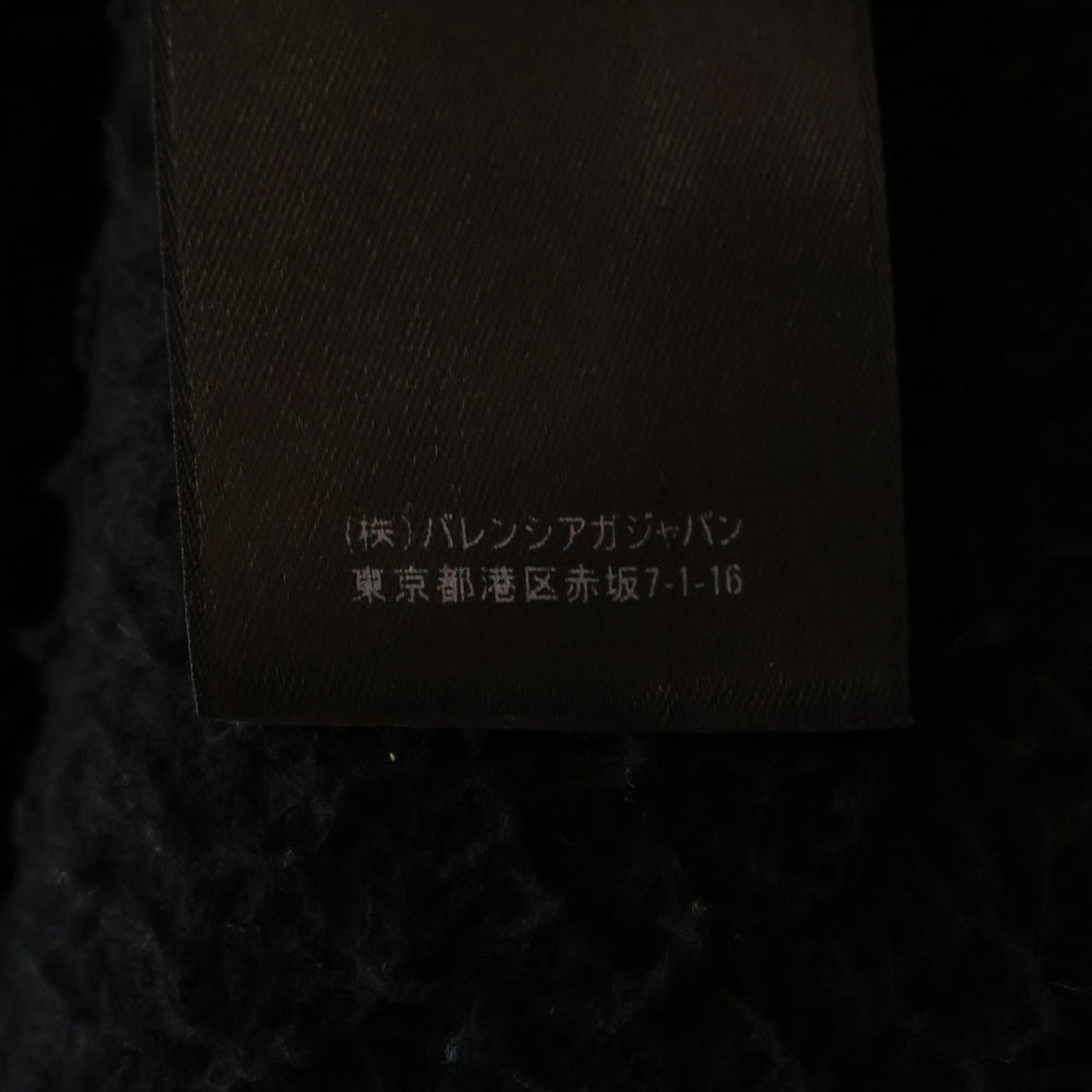 BALENCIAGA(バレンシアガ) 22SS SLIME HOODIE WIDE FIT スライムペイントロゴ プルオーバー パーカー ワイドフィット オーバーサイズフーディー ブラック 674986 TLVF2
