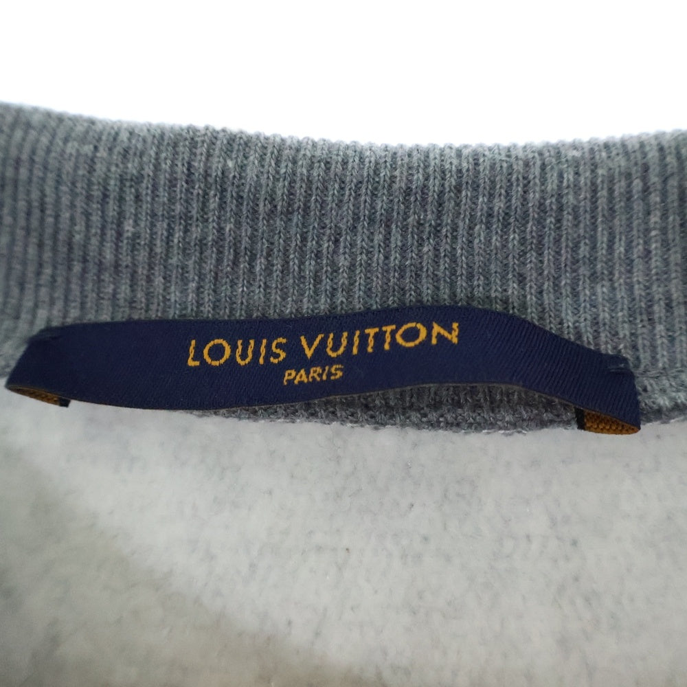 LOUIS VUITTON(ルイヴィトン) 22SS ×NIGO LV MADE ニゴ クルーネックスウェットトレーナー グレー HMY02WUYR