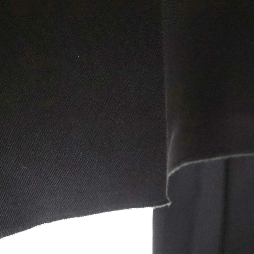 GUCCI(グッチ) 22AW wide textured gabardine pants ワイド テクスチャー ウールギャバジン 2タック スラックスパンツ ブラック 705875 ZAHE0