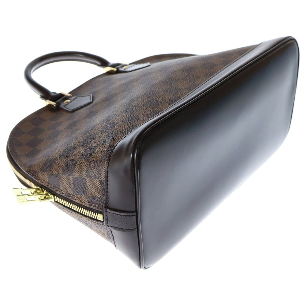 LOUIS VUITTON(ルイヴィトン) ダミエ アルマPM PVC×レザー ハンドバッグ ブラウン N51131